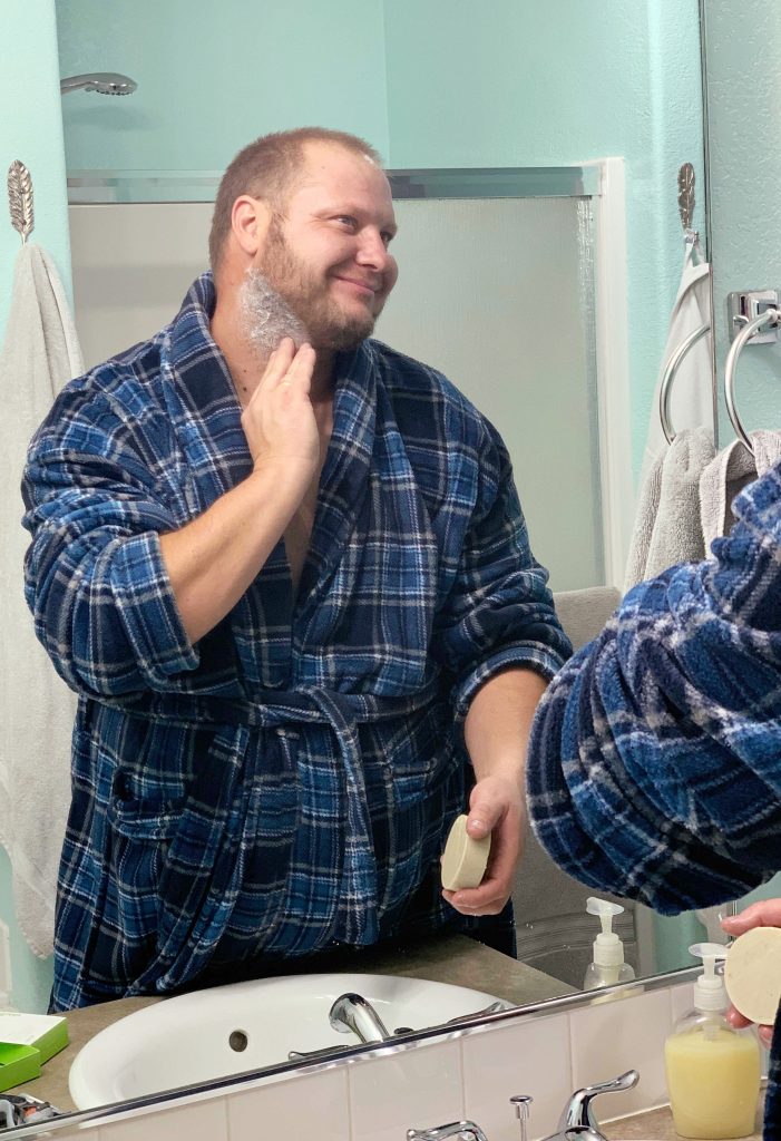 shaving with baldies bars