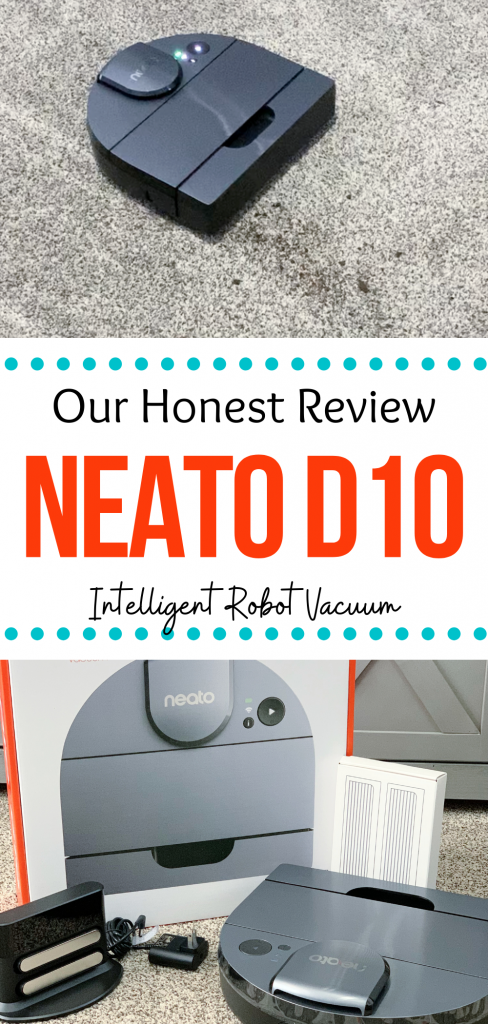 Our Honest Review Neato D10 Intelligent Robot Vacuum. 