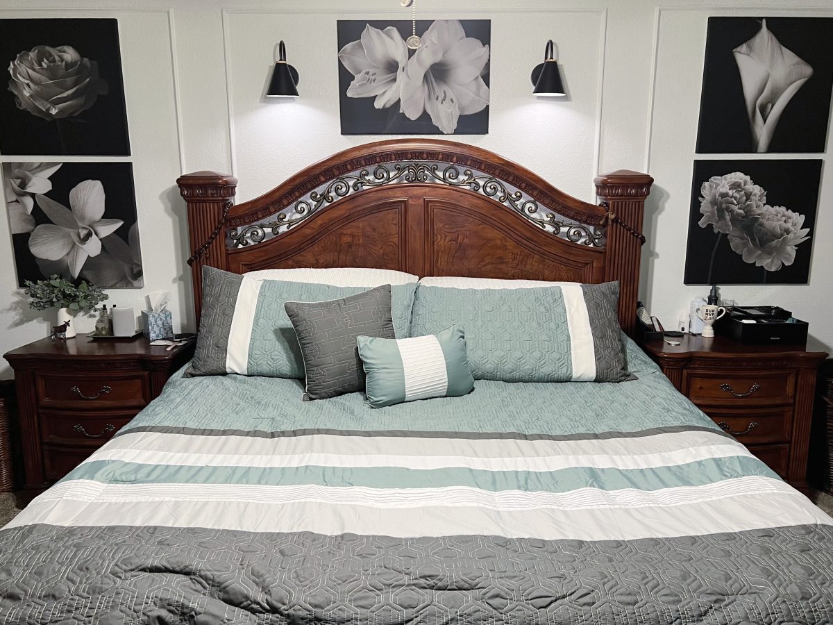 Stunning Card Room Green Farrow and Ball Bedroom Makeover - We Got The Funk