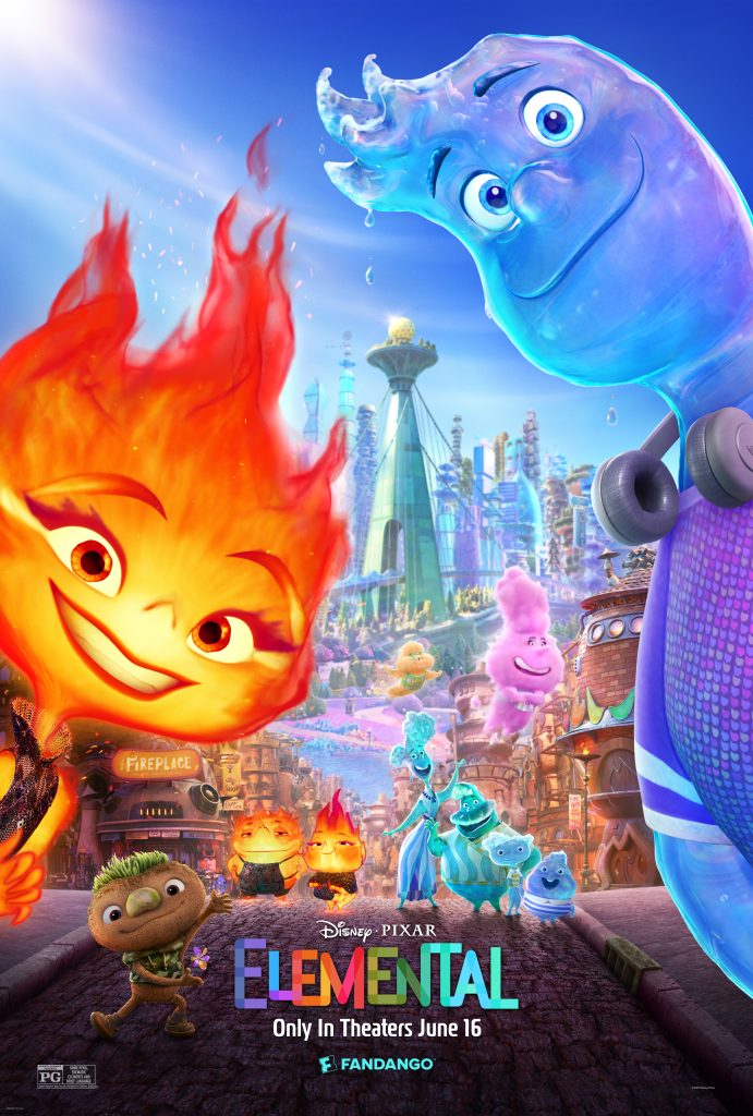 Disney & Pixar Elemental Movie Poster