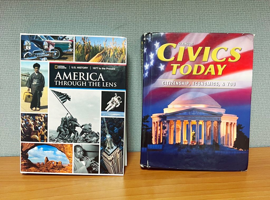 American Government and Civics textbooks. 